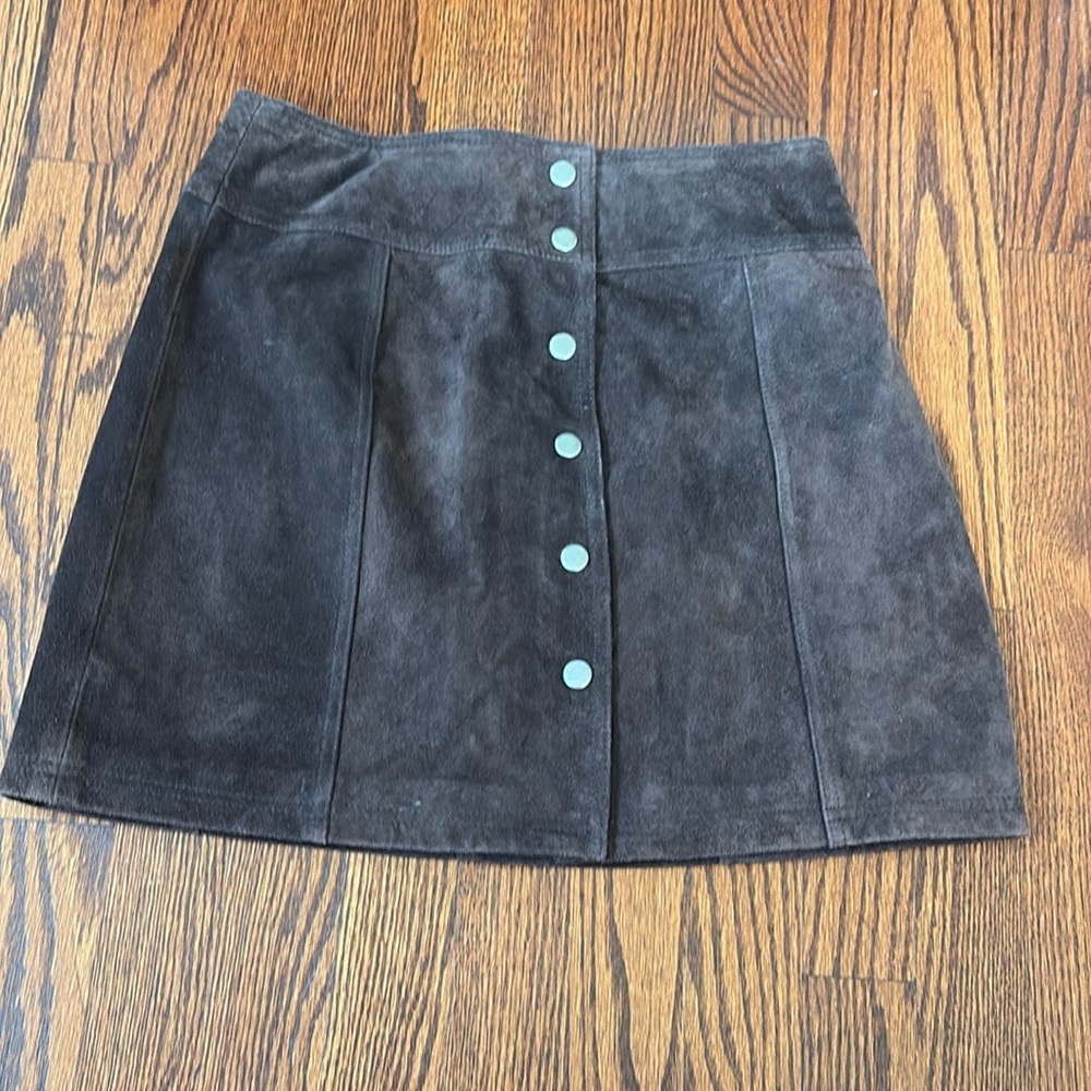Gap suede mini skirt